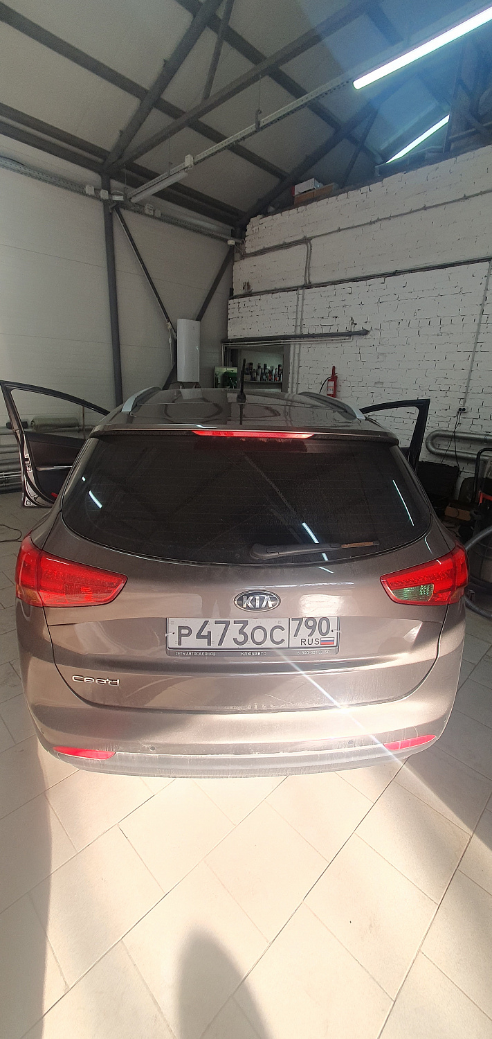 Установка тросовых педалей на Kia Ceed 2014 г. (автомат, 2шт.)