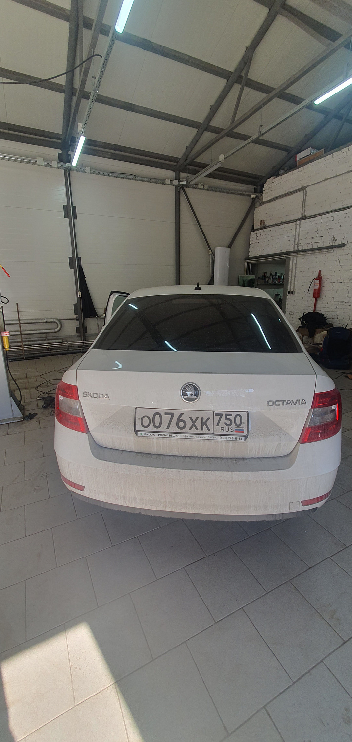 Установка тросовых педалей на Skoda Octavia 2019 г.  (механика, 3шт.)