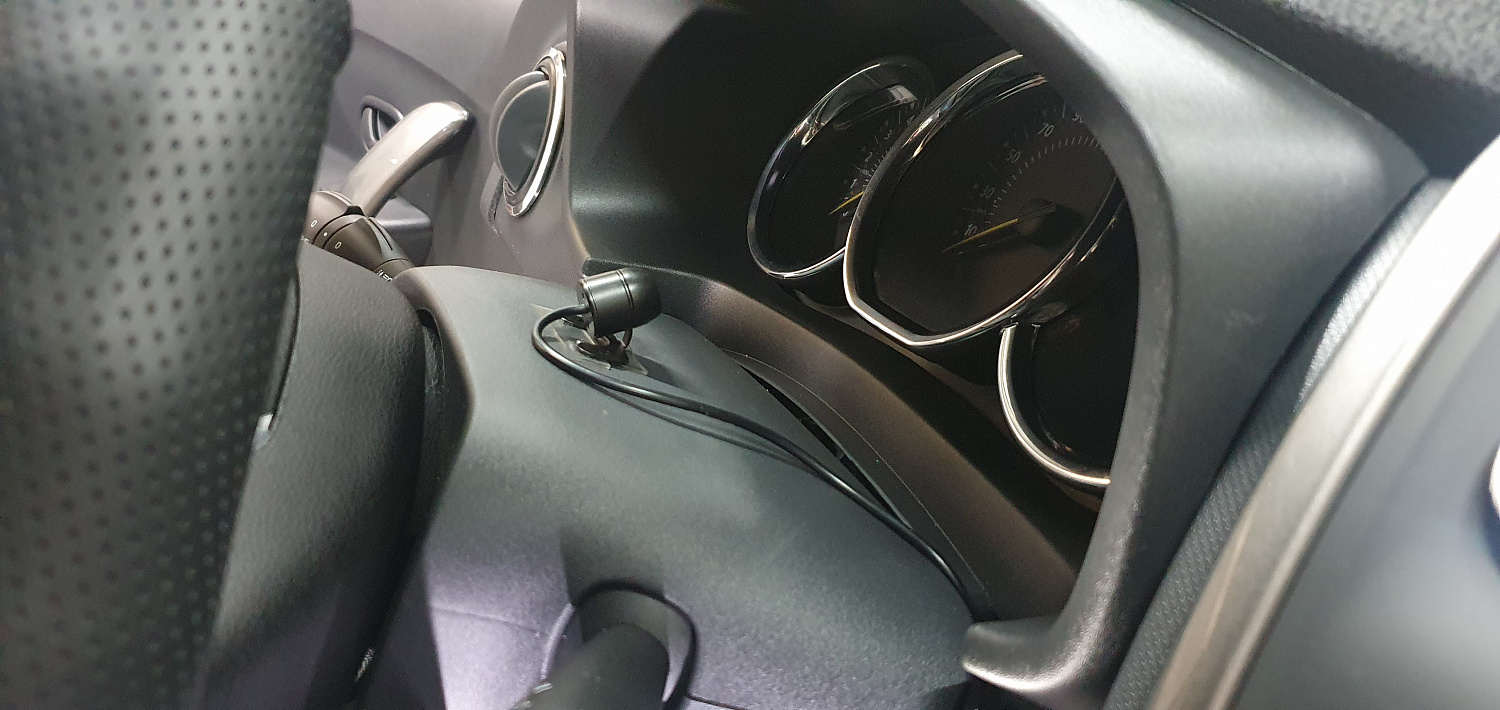 Установка видеонаблюдения для Renault Sandero Stepway