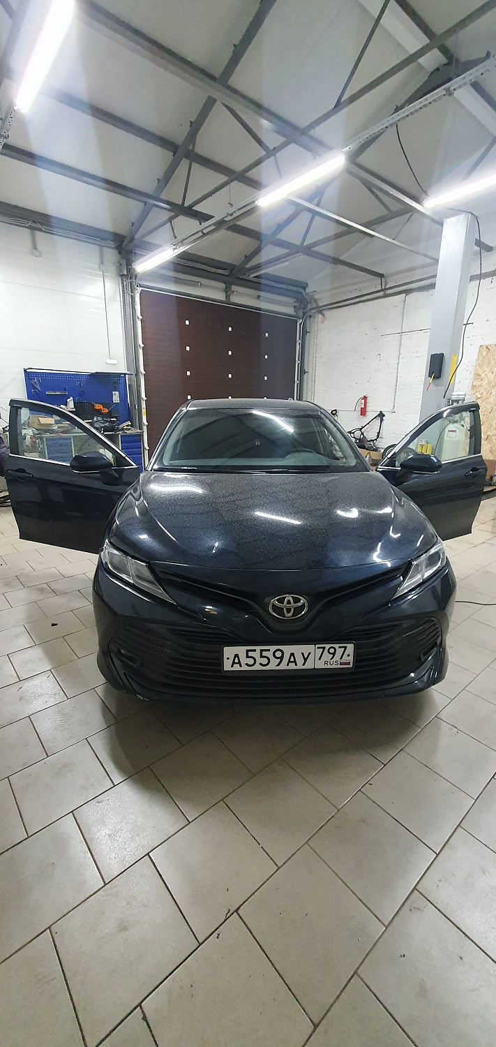 Установка тросовых педалей на Toyota Camry 2019 г. (автомат, 2шт.)