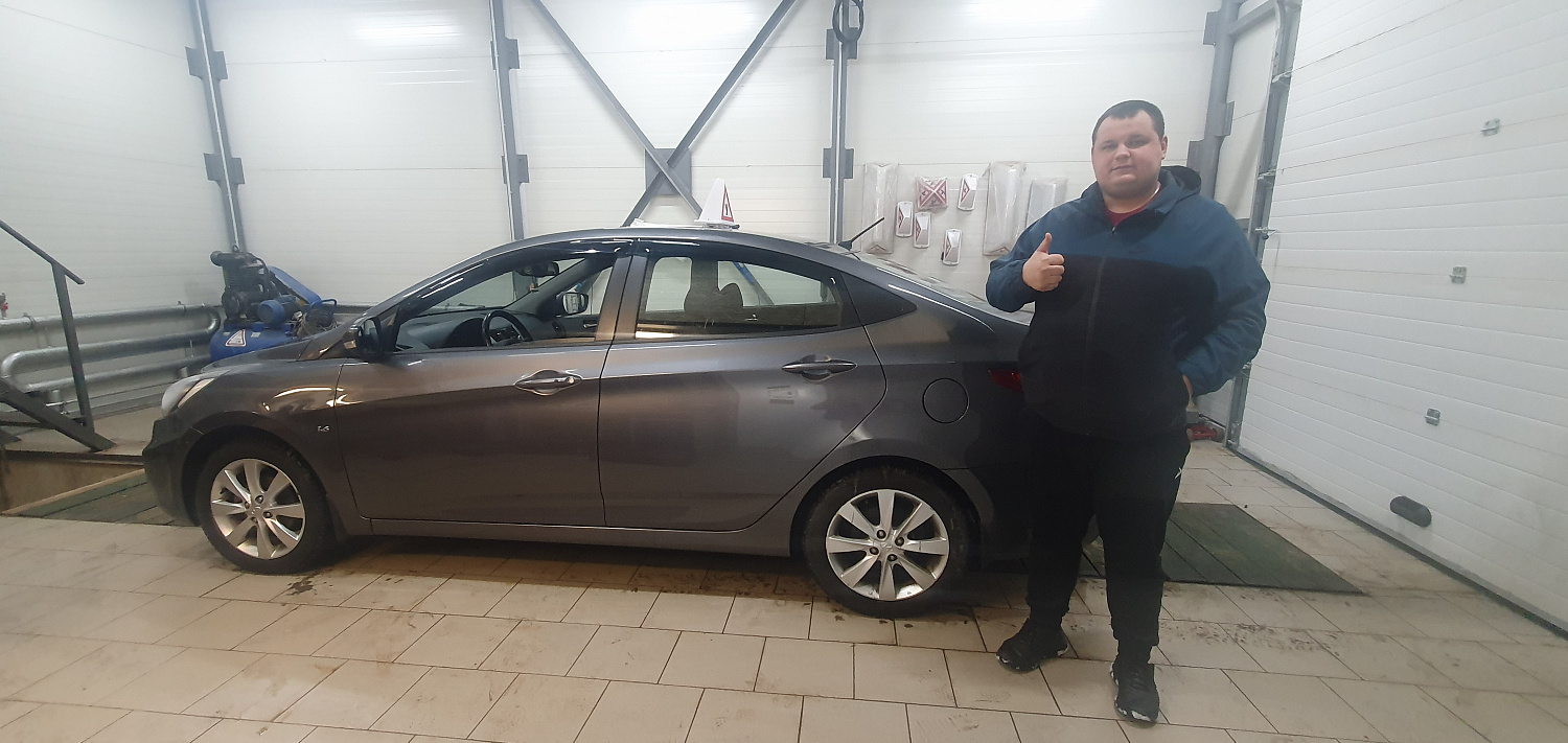 Установка тросовых педалей на Hyundai Solaris (механика, 2шт.)