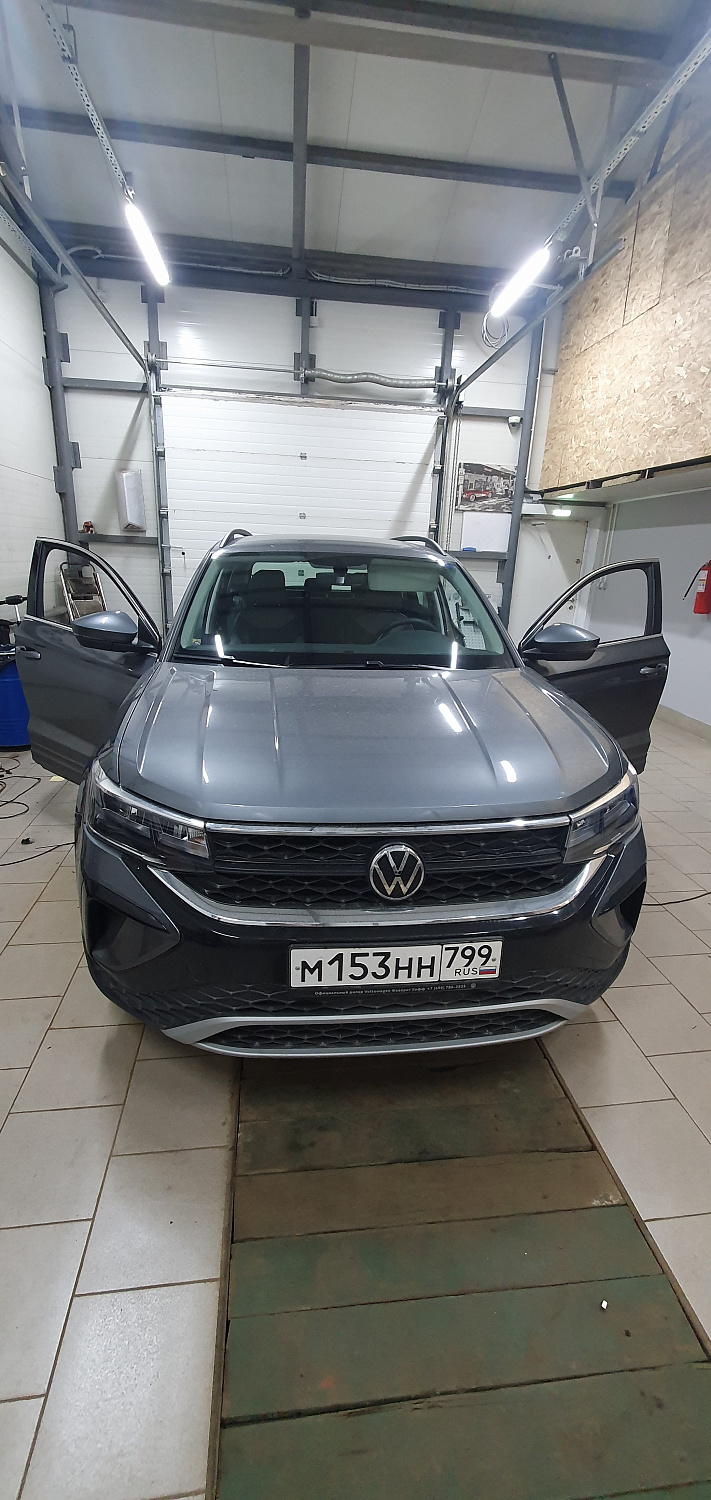 Установка тросовых педалей на Volkswagen Taos (автомат, 1шт.)