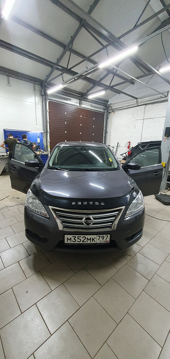 Установка тросовых педалей на Nissan Sentra (механика, 2шт.)