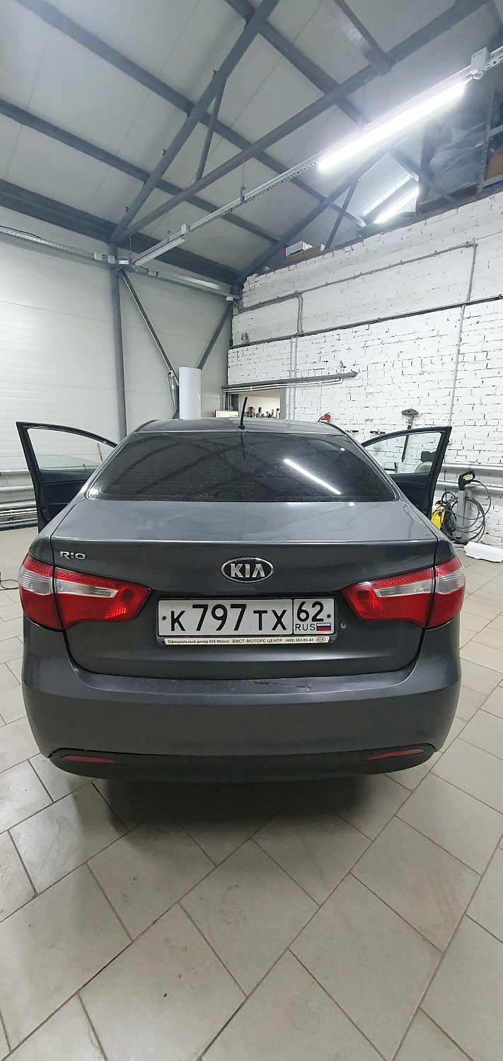 Установка тросовых педалей на Kia Rio  (автомат, 1 шт.)
